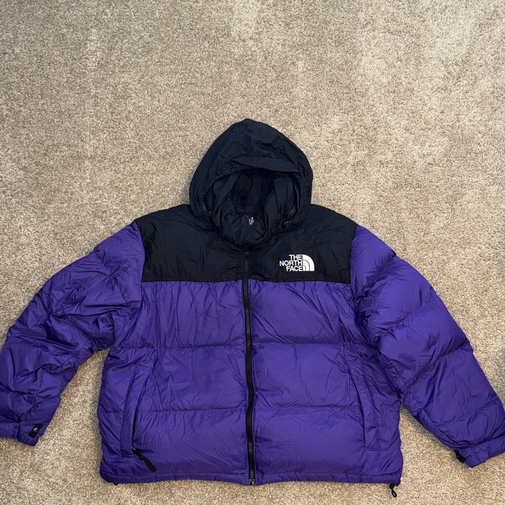 The North Face Purple 1996 Retro Nuptse Jacket 700 Fill